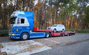 Послуги тралом, перевезення платформами до 30 т до 12м. Трал Тернопіль