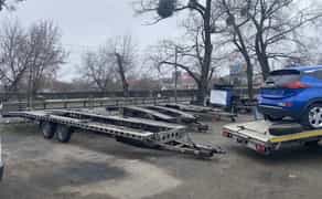 Лафет на 2 машини