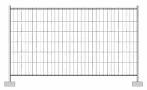 Мобільне огородження з оцинкованої сітки Тип F3