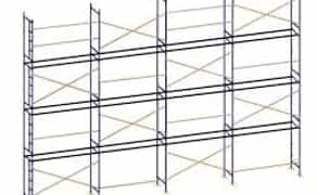 Будівельні риштування, опалубка