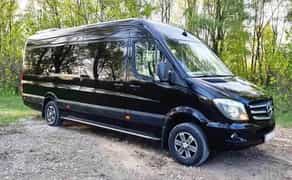 315 Мікроавтобус на весілля трансфер Mercedes Sprinter чорний
