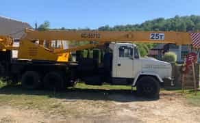Автокран 25 тн., послуги