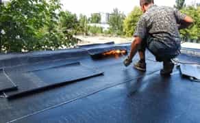 М'яка покрівля руберойдом-євро рубіроїдом, гідроізоляція