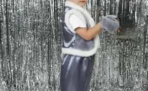 Дитячий новорічний костюм Зайчика для хлопчика 3, 4, 5, 6 років