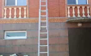 Драбина 12 метрів для будівництва та ремонту