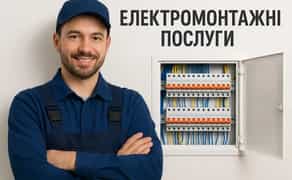 Електрик • Електромонтажні послуги