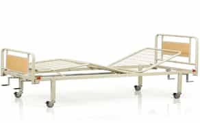 Ліжко трисекційне на колесах, зручне та мобільне