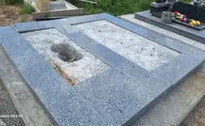 Гранітні памятники з бетону, виготовлення