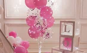 Кульки, підставки під кульки , Шарики , фотозона рочок, декор хрестини