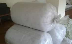 Холофайбер, силіконові кульки,синтепух.