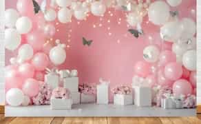 Фотозона з установкою (хрестини, день народження)