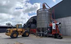 Мобільна зерносушарка. Швидка сушка зерна