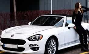 200 Кабріолет на весілля Fіat 124 Spider білий без водія