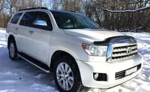 238 Позашляховик на весілля Toyota Sequoia біла