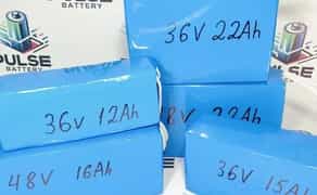 Виготовлення акумуляторів для електровелосипеда самоката 36 / 48 / 60 / 72V