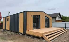 Виробник! Каркасний модульний будинок у стилі BARN HOUSE під ключ!