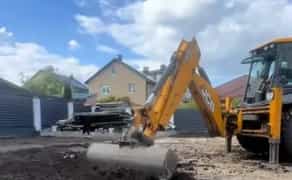 Планування ділянок — JCB, самоскид — Буча, Ірпінь, Гостомель