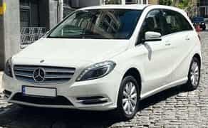 437 Авто на весілля Mercedes Benz W246 B class білий