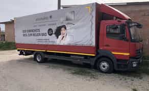 Швидкі та якісні вантажні перевезення до 5 т . Мерседес Атего.