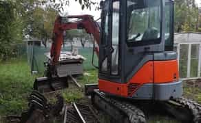 Міні екскаватор і гідромолот 3.5 тон