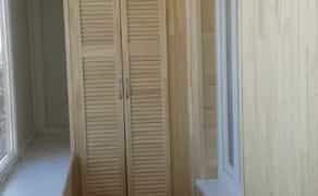 Обшивка балконов. Будь-якою вагонкою на ваш вибір.