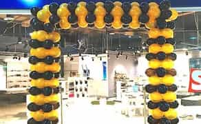 Оформлення кульками магазинів на відкриття, річницю, акції