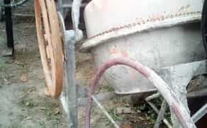 Бетономзмиішувач, бетономішалка, лєса, тачка