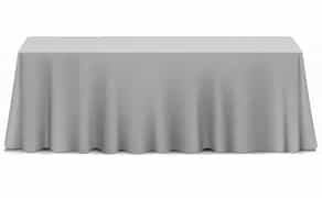 Сіра прямокутна скатертина 550 х 240 см