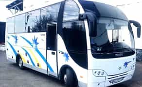 323 Автобус на весілля трансфер Isuzu білий