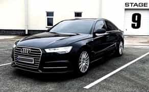 123 Авто на весілля AUDI A6 QUATTRO S Line чорна