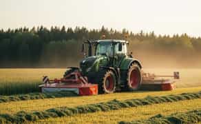 Косарка для великої площі, поля