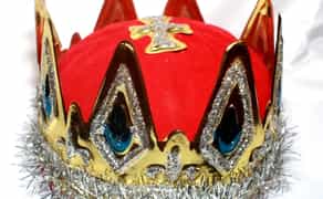 Корона монарха карнавальна