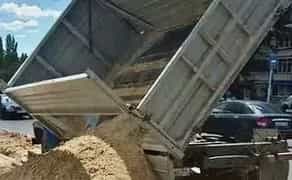 Доставка сипучих будівельних матеріалів: Пісок, щебінь, відсів, шлак, вивіз сміття