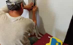 Поклейка шпалер будь-якого типу. Нанесення рідких шпалер. Підготовка.