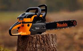 Бензопила без ланцюга та з ланцюгом