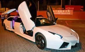 003 Лімузин на весілля Lamborghini Reventon біла
