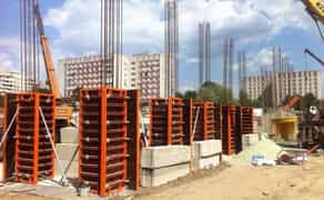 Опалубки стін та стелі.Колони.