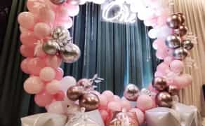 Фотозона на хрестини декор