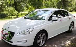 144 Peugeot 508GT білий авто на весілля 