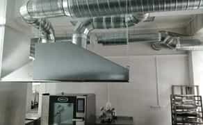 Витяжки для кухні ресторану, кафе