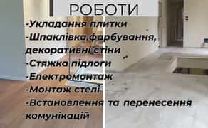 Професійні ремонтні роботи будь-якої складності: швидко та надійно!