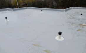 Покрівля даху ПВХ плівкою. Плівка даху, пласка покрівля, монтаж ПВХ мембран