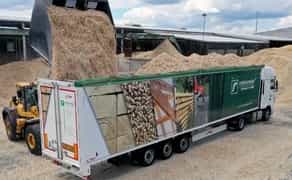 Щеповоз спецпричеп «Рухома підлога» (Walking Floor)