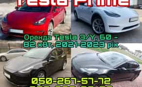 Tesla Model 3 та Model Y, 60-82 кВт. Київ/Київ область.