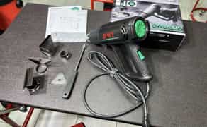 Будівельний фен DWT HLPP20-600 KV Регулювання температури + насадки