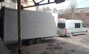Тентованный прицеп 32 куба
