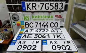 Автономера за 5 хв., дублікат номерів, американські номери в Одесі