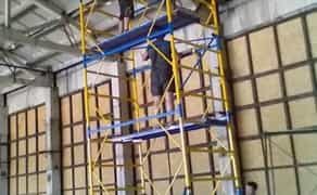 Вишка Тура. Риштування.Помости на колесах