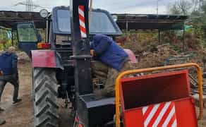 Подрібнення гілок 1000₴ година