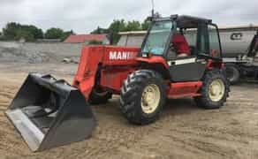 Послуги телескопічного погрузчика Manitou